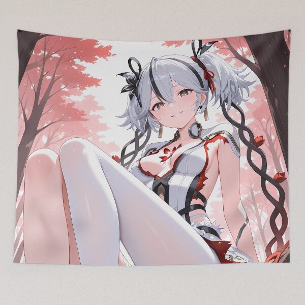 Item preview, Camellya Wuthering Waves Sakura Tree White Red Serenity designed and sold by riadjamai.