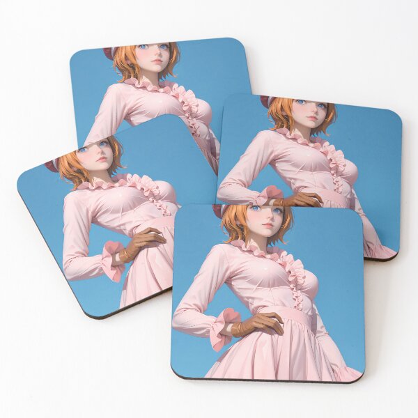 Item preview, Koala One Piece Blue Sky Pink Dress Heroic Pose designed and sold by riadjamai.