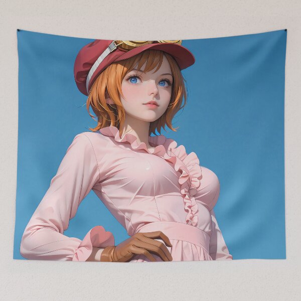 Item preview, Koala One Piece Blue Sky Pink Dress Heroic Pose designed and sold by riadjamai.