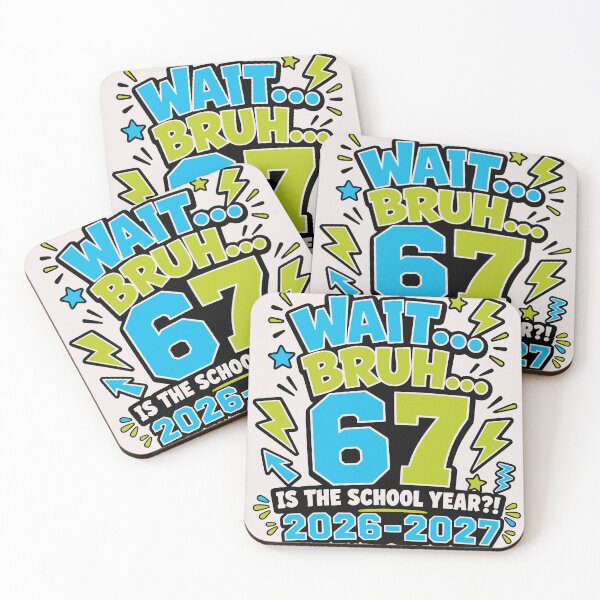 Item preview, Wait Bruh 67 Is The School Year 2026 2027 Funny Back To School designed and sold by mari-kayden.