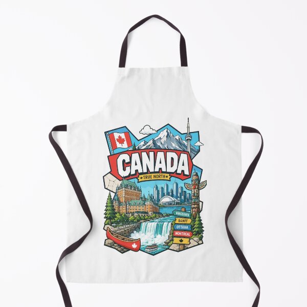 Item preview, Canada Adventure Landmarks Graphic Tee designed and sold by AtuqStudio.