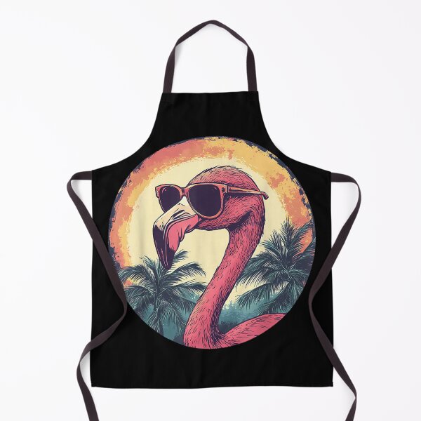 Item preview, Flamingo Palm Tree Beach designed and sold by goombi-creative.