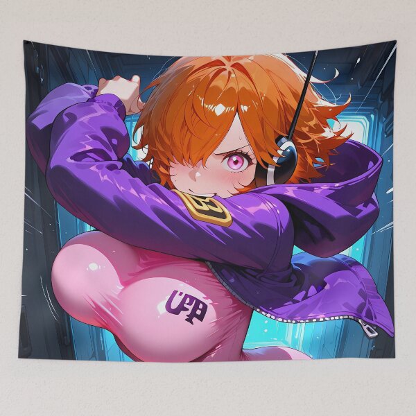 Item preview, Lilith Vegapunk One Piece Futuristic Hallway Sprint designed and sold by riadjamai.