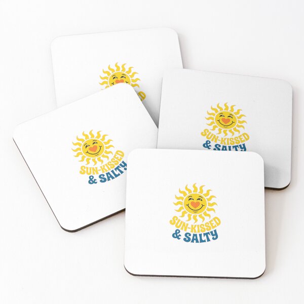 Item preview, Sun Kissed And Salty Funny Summer Beach Tee designed and sold by 7Four1 Designs.