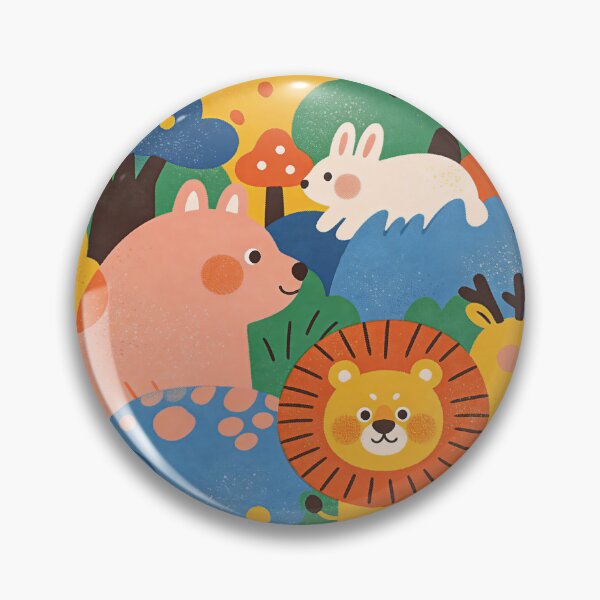 Item preview, Cute Woodland Animal Friends designed and sold by HoloHugDesigns.