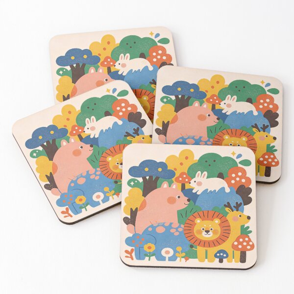 Item preview, Cute Woodland Animal Friends designed and sold by HoloHugDesigns.