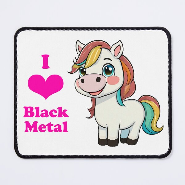 Item preview, I love Black Metal designed and sold by AlienAardvark.