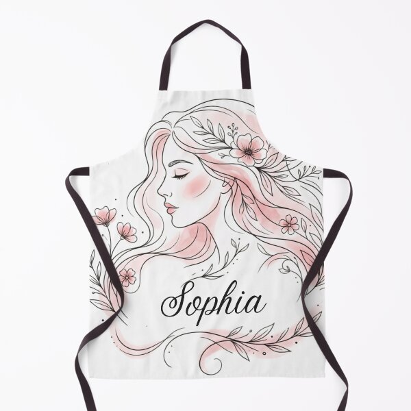 Item preview, Sophia Personalized Name Floral Boho Woman Art designed and sold by rich-moda.