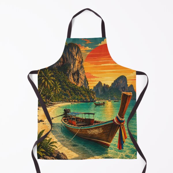 Item preview, Railay Beach Longtail Paradise - Thailand Longtail Boat Collection designed and sold by Spirit of Siam.