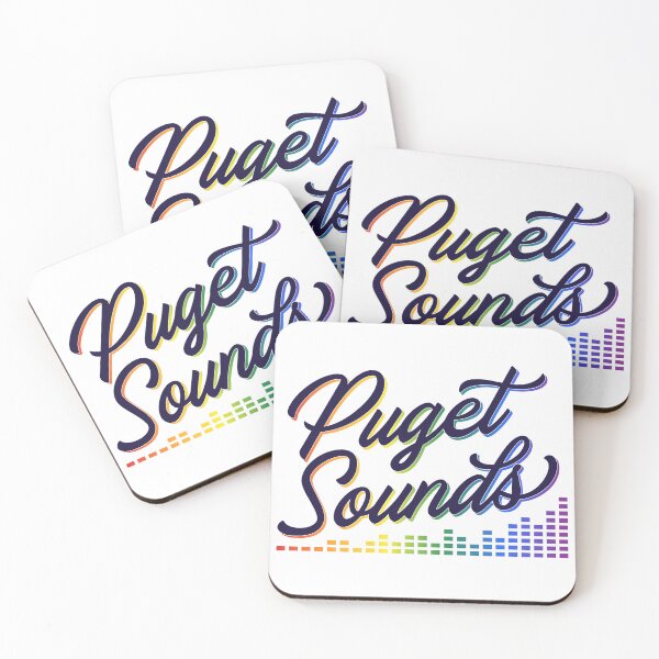 Artikelvorschau, Pride Puget Sounds Neues Logo Schwarz entworfen und verkauft von PugetSoundsDJ.