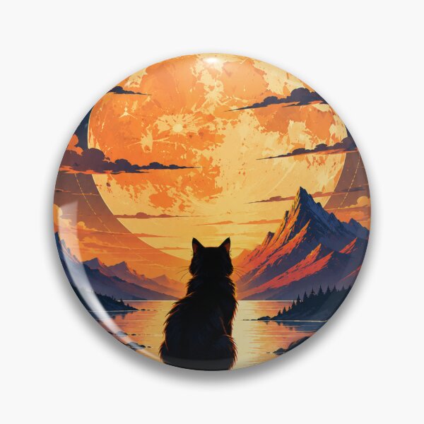Item preview, Cosmic Cat – Moonlit Dreamscape designed and sold by AndGarciart.