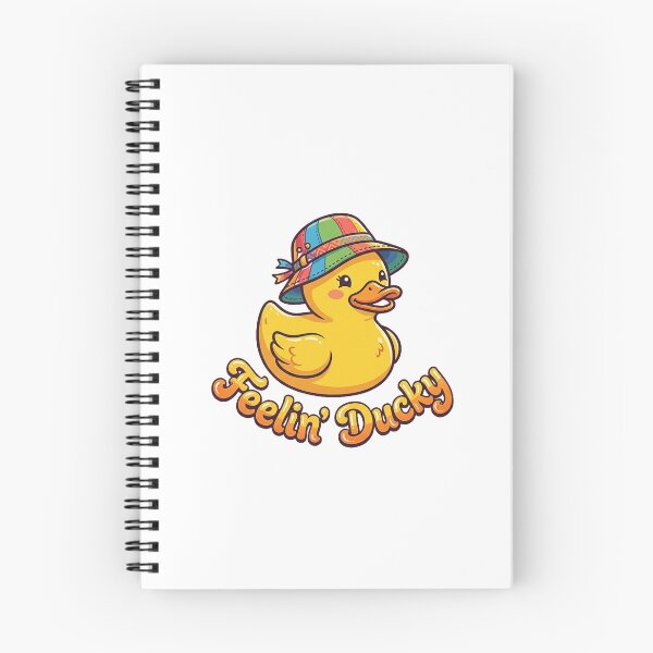Item preview, Feelin Ducky Funny Summer Duck Tee designed and sold by 7Four1 Designs.