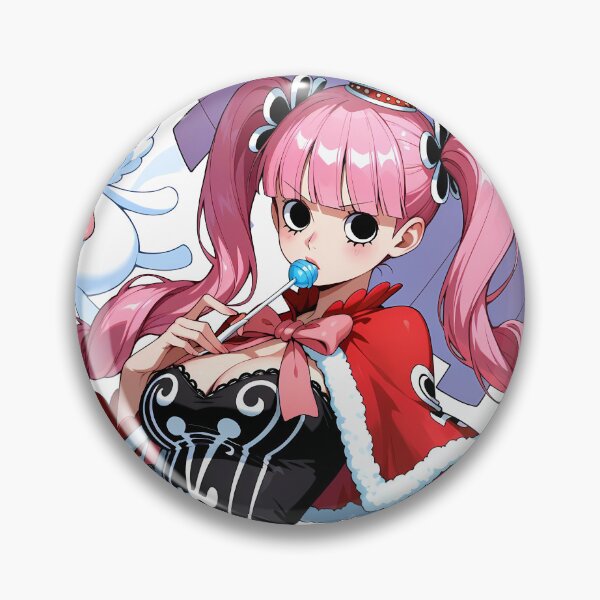 Item preview, Perona One Piece Candy Ghost Umbrella Pink Hair designed and sold by riadjamai.