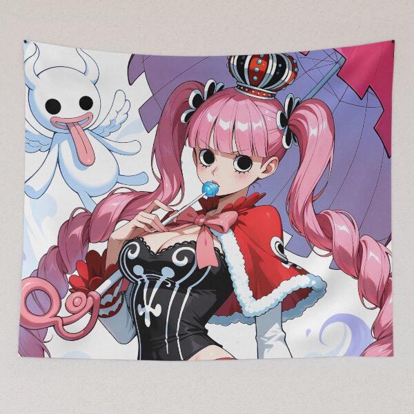 Item preview, Perona One Piece Candy Ghost Umbrella Pink Hair designed and sold by riadjamai.