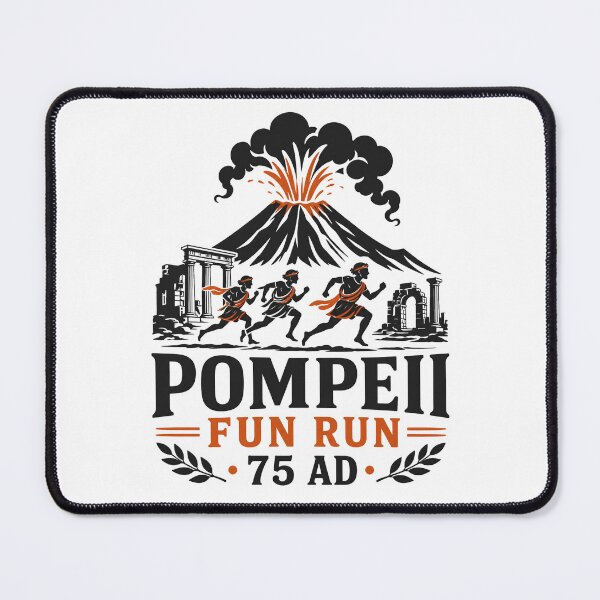 Item preview, Pompeii Fun Run Volcano Race designed and sold by MadcapPrints.