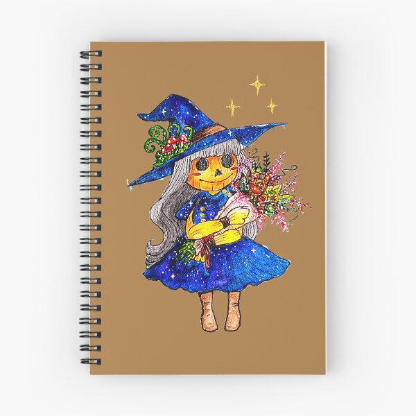 Item preview, Over the garden wall design sticker, OTGW - Cute whimsical seasonal pumpkin witch mushroom floral - Unique Whimsical Gifts for kids designed and sold by DearhoneyandArt.
