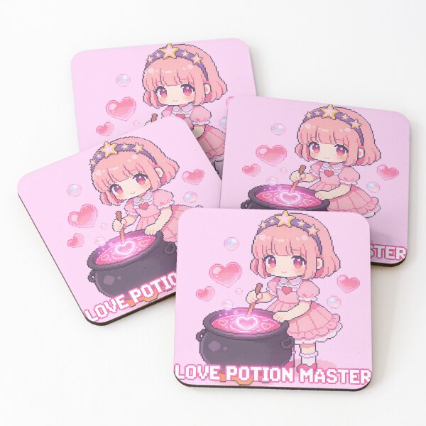 Item preview, Kawaii Chibi Love Potion Master - Retro Pixel Art designed and sold by PotionPixelArt.