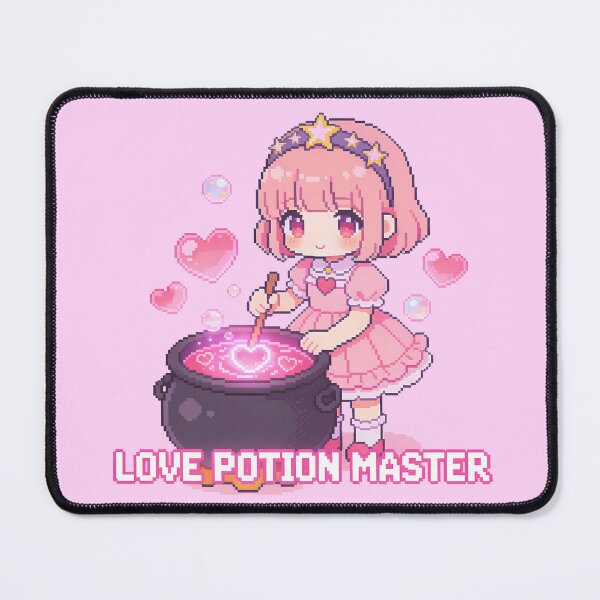 Item preview, Kawaii Chibi Love Potion Master - Retro Pixel Art designed and sold by PotionPixelArt.