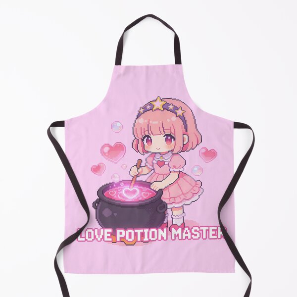Item preview, Kawaii Chibi Love Potion Master - Retro Pixel Art designed and sold by PotionPixelArt.