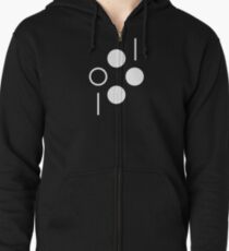 Force Quit - Abstract 1 Zipped Hoodie