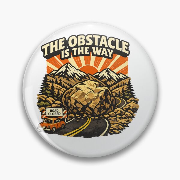 Item preview, Where the Obstacle Begins, You Grow designed and sold by Dresut.