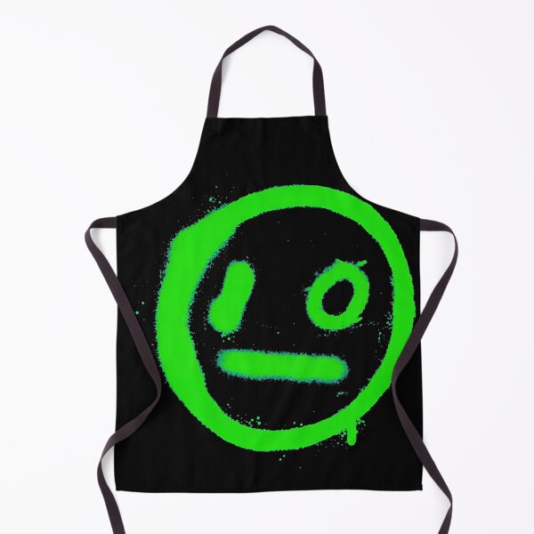 Item preview, Lime Graffiti Face Symbol designed and sold by fiyuuart.