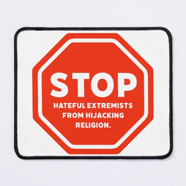 Item preview, Stop hateful extremists from hijacking religion. designed and sold by Rachel the Artist .