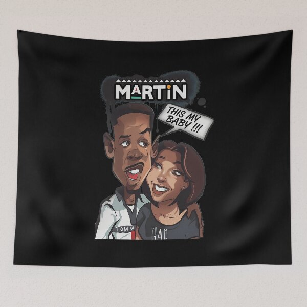 Item preview, Classic Sitcom Couple Cartoon Portrait designed and sold by stoneandslingg.