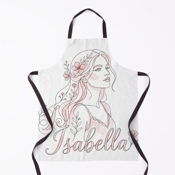 Item preview, Isabella Personalized Name Floral Boho Woman Art designed and sold by rich-moda.