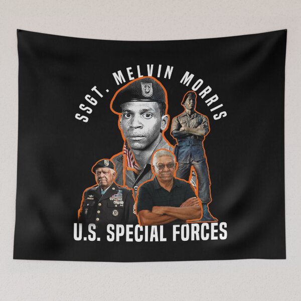 Item preview, SSGT. Melvin Morris tribute designed and sold by mwebba2005.