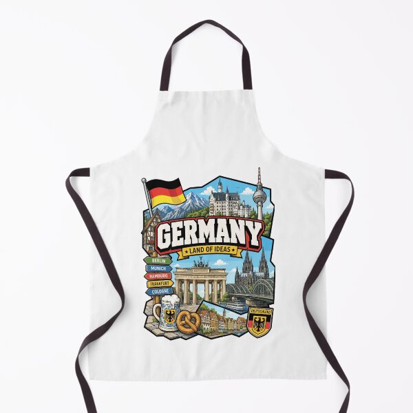 Item preview, Germany Adventure Landmarks Graphic Tee designed and sold by AtuqStudio.