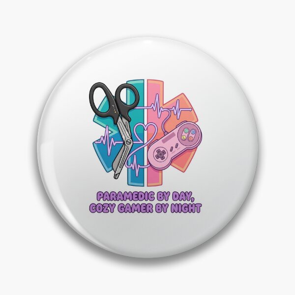 Item preview, Paramedic By Day Cozy Gamer By Night Funny EMT Appreciation designed and sold by Osmose-Studio ⭐⭐⭐⭐⭐.