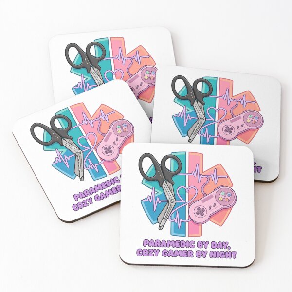 Item preview, Paramedic By Day Cozy Gamer By Night Funny EMT Appreciation designed and sold by Osmose-Studio.