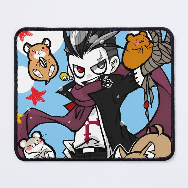 Item preview, Gundham Tanaka Danganronpa Chibi Hamster Star Chaos designed and sold by bystudiolereve.