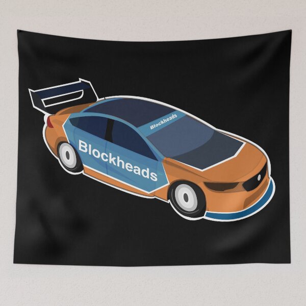 Item preview, Blockheads Side View V8 Race Manager 2018 designed and sold by Beermogul.