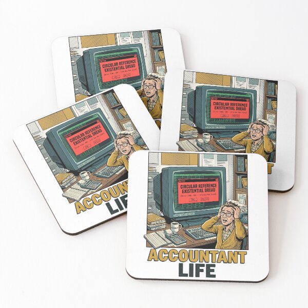 Item preview, Funny Accountant Spreadsheet Circular Reference Error gift designed and sold by Osmose-Studio.