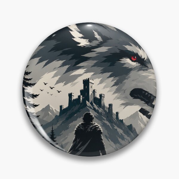 Item preview, Winter Wolf – Epic Fantasy Guardian designed and sold by AndGarciart.
