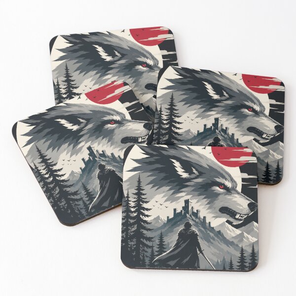 Item preview, Winter Wolf – Epic Fantasy Guardian designed and sold by AndGarciart.
