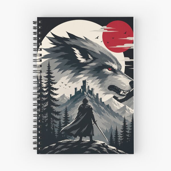 Item preview, Winter Wolf – Epic Fantasy Guardian designed and sold by AndGarciart.