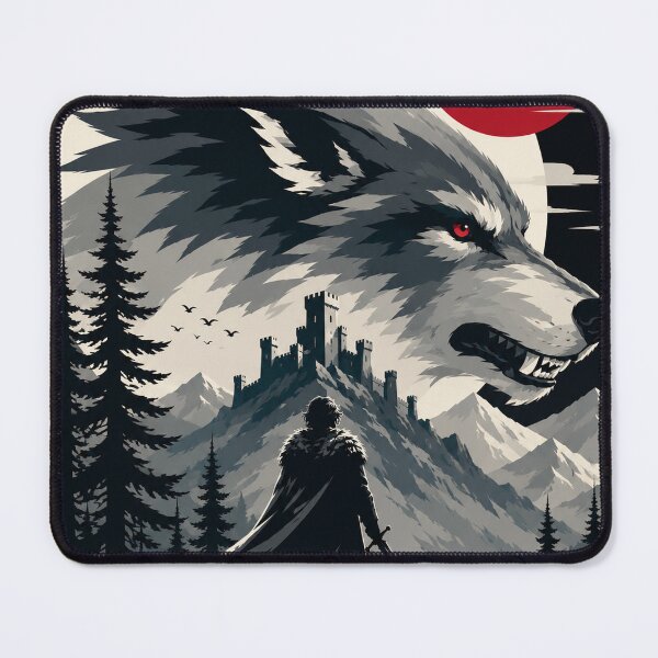 Item preview, Winter Wolf – Epic Fantasy Guardian designed and sold by AndGarciart.