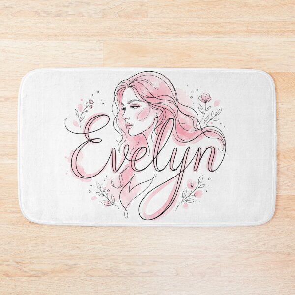 Item preview, Evelyn Personalized Name Floral Boho Woman Art designed and sold by rich-moda.