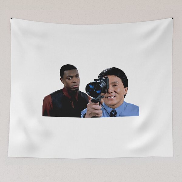 Item preview, Rush Hour Hotel Scene Chris Tucker Jackie Chan  designed and sold by Naolade.