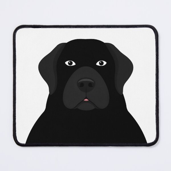 Item preview, Black Labrador Stare Meme - Funny Head Empty Dog Face designed and sold by Purrfectly Furr.