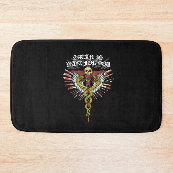 Item preview, Gothic Skull Wings Emblem Print designed and sold by AnthorCenteno.