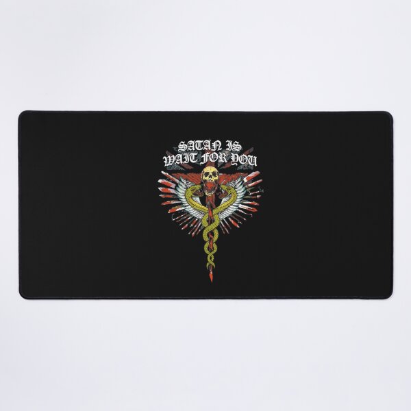Item preview, Gothic Skull Wings Emblem Print designed and sold by AnthorCenteno.