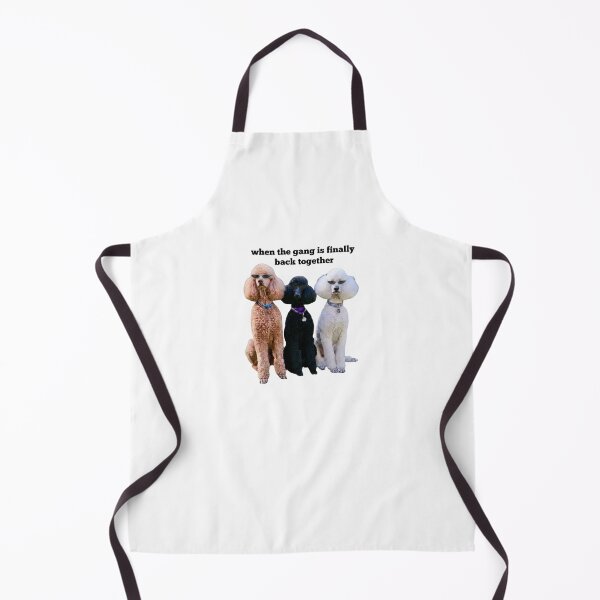 Item preview, Funny Poodle Squad Best Friends Reunion Print designed and sold by chaos-and-curls.