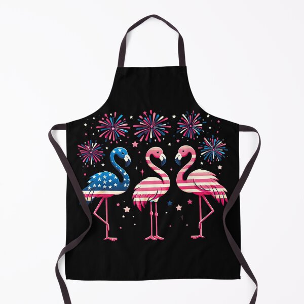 Item preview, Flamingo American Flag designed and sold by goombi-creative.