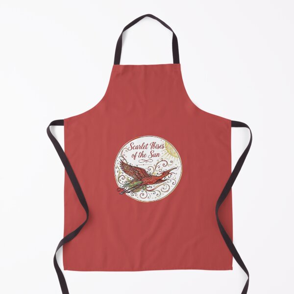 Item preview, Scarlet Ibises of the Sun Artistic Illustration designed and sold by mimiartes.