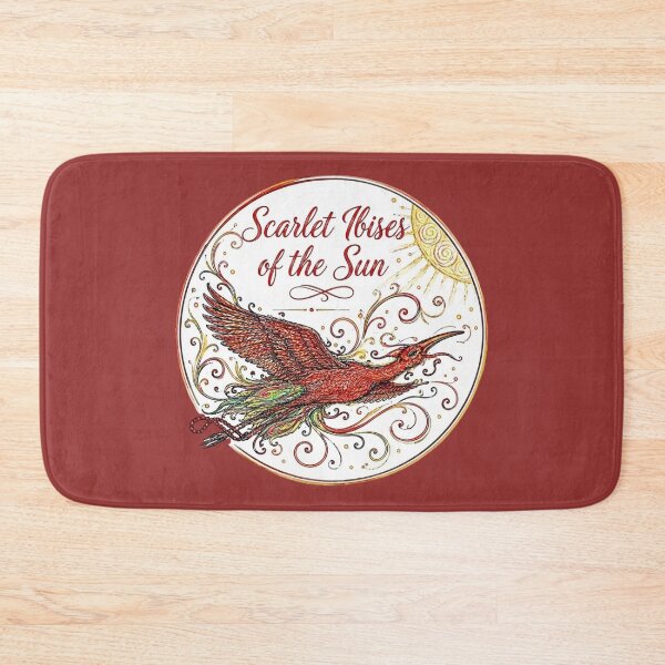 Item preview, Scarlet Ibises of the Sun Artistic Illustration designed and sold by mimiartes.