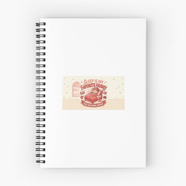 Item preview, Sleep Is My Favorite Hobby Rest Recharge Repeat designed and sold by PrintableArt123.